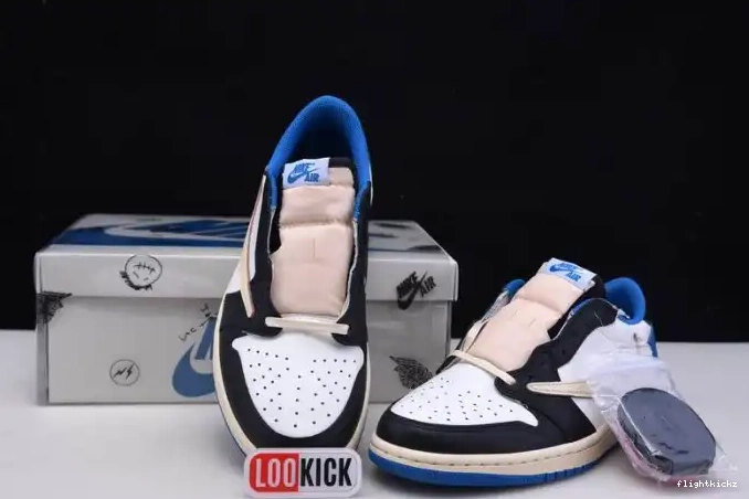 x Fragment Jordan x Retro Design 1 Travis Scott DM7866-140 Air Low 0615